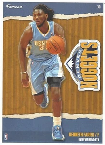 KENNETH FARIED FATHEAD TRADEABLES DENVER NUGGETS MOREHEAD STATE 2014-15 #30 - Imagen 1 de 4