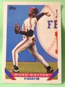 1993 Topps Mark Whiten #277 - Cleveland Indians  - Picture 1 of 2