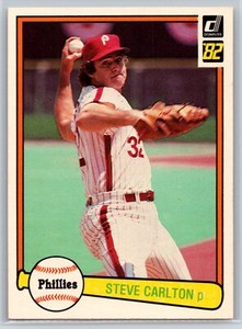 1982 Donruss Steve Carlton Philadelphia Phillies #42