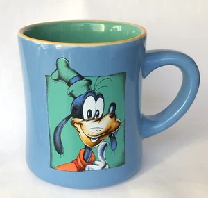 Walt Disney Goofy Coffee Cup Mug Ceramic Blue Green Portrait Made in Thailand  - Picture 1 of 5