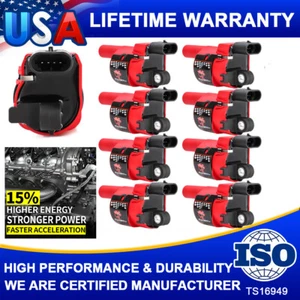 8Pack Ignition Coil UF414 For Chevy GMC LS2 LS3 LS4 LS7 2008-2016 5.3/6.0L D514A - Picture 1 of 12