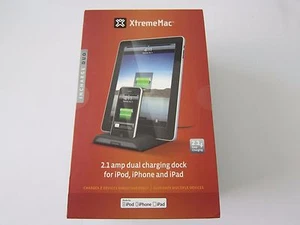 Xtrememac IPU-ID2-11 2.1 Amp Incharge Duo Dual Charging Cradle New - Picture 1 of 5