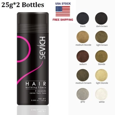 Polvo de fibra capilar FluffUp Secret calidad original 25 g*2 botellas Foto 1 de 4