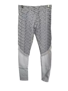 Leggings CYSM Virtual Sensuality Fit Alta Compressione Taglia L Bianco Nero - Foto 1 di 12