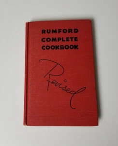 Vintage Rumford Complete cook book Revised c1940 - Picture 1 of 5