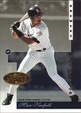 1996 Leaf Signature Gold Press Proofs #4 Marc Newfield 