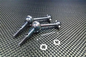 GPM STT233-BK STEEL #45 CVD SWING SHAFT (33MM) 1/10 FIT FOR TAMIYA TT-01 RC Car - Picture 1 of 1