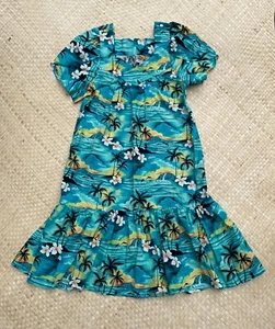 Classic 100% Cotton 'Aloha' Hula Mu'umu'u - Made in Hawai'i (Brand New) - Picture 1 of 8