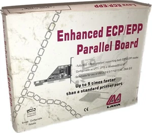 Vintage LAVA ECP/EPP Enhanced Parallel Board IEEE 1284 Compatible UNOPENED NOS - Picture 1 of 4