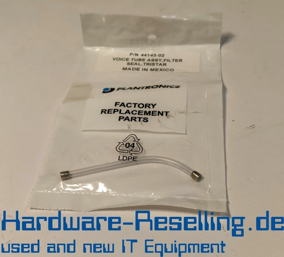 Plantronics Sprechröhrchen per DuoSet Cuffia 44143-02 Nuovo - Immagine 1 di 1