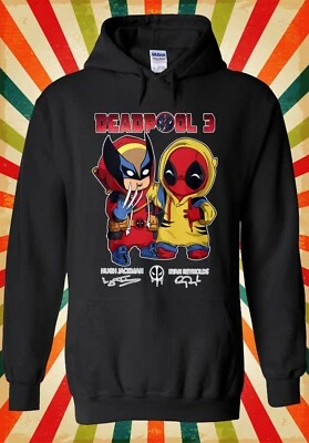 Lindo Deadpool & Wolverine Vestir Hombres Mujeres Unisex Top Sudadera con Capucha Sudadera 3220 Foto 1 de 4