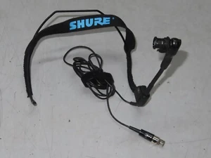 Auriculares condensadores Shure WH30 micrófono usado para la cabeza con micrófono Shure 185 - Imagen 1 de 2