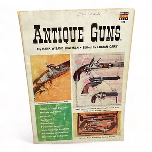 Antique Guns Magazine 1956 Hank Weiland Bowman 2nd Print Fawcett No 323 - Picture 1 of 9