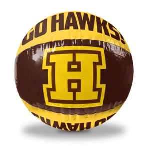 Hawthorn Hawks Official AFL Inflatable Beach Ball Team Logo Print 47.5cm - Picture 1 of 1