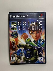 Ben 10: Ultimate Alien Cosmic Destruction PS2 (PlayStation 2, 2010) avec manuel