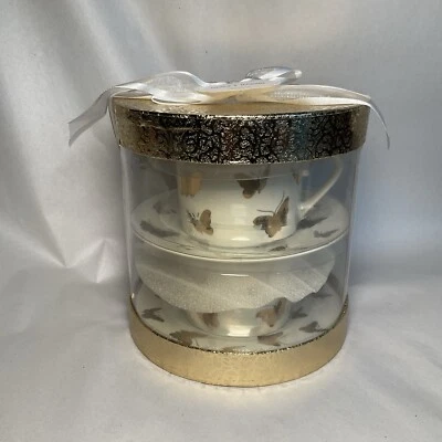 Grace’s Teaware Two Cups/Saucer Set IOB - Image 1 of 4