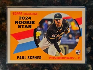 2024 Topps TBT Paul Skenes esclusiva RC SSP variante foto 137 - Foto 1 di 2