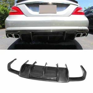 Carbon Fiber Rear Bumper Diffuser Lip Bodykit For Mercedes Benz W218 11-14 13 12 - Bild 1 von 8