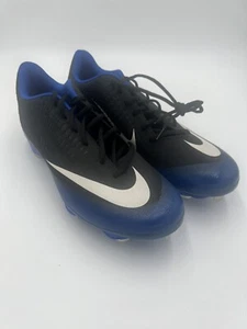 Nike Lunar Vapor Ultrafly Elite 2 Baseball Cleats Black/Blue AO7946-005 Sz 12.5 - Picture 1 of 7