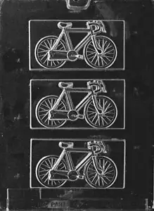 BICYCLE Chocolate Candy Mold - Soap Making ~ BUY 2 GET 1 FREE! - Picture 1 of 1