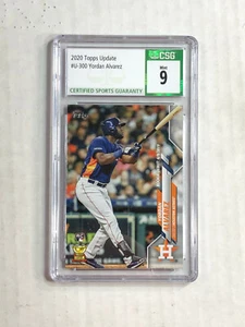 Jordan Álvarez 2020 Topps Actualización RC Copa Base RC #U-300! CSG COMO NUEVO 9! ASTROS! - Imagen 1 de 3