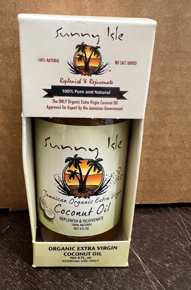 Sunny Isle COCONUT OIL Replenish & Rejuvenate 4 oz (510) - Image 1 of 1