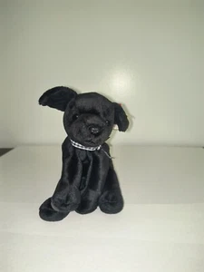 LUKE Black LABRADOR Dog Ty® Beanie Bambini 5a Gen Appendere 7a Generazione Etichette Tush, Errori - Foto 1 di 5