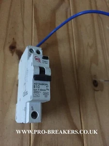 Módulo único compacto RCBO MCB M2 10A 30ma M210MBRSPK tipo B10 30mA 630V - Imagen 1 de 3