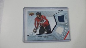 Alexander Ovechkin 2008-09 Upper Deck Ice  Frozen Fabrics Patch Card FF-OV 