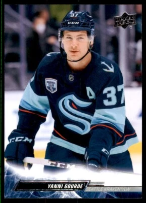 2022-23 Upper Deck #402 Yanni Gourde - Image 1 of 2