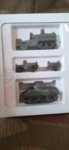 ROCO 998 Minitanks D-Day Panzer Kettenfahrzeuge Anhänger OVP H0 1:87 - Bild 1 von 3
