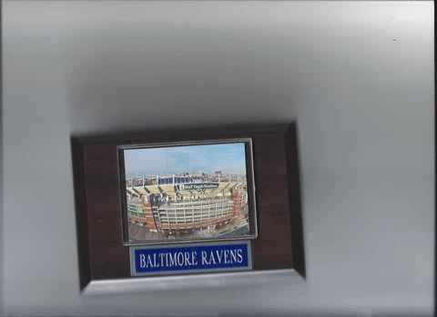 BALTIMORE RAVENS PLAQUE M & T STADIUM FOOTBALL NFL Cover