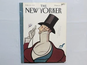 FEB 24 1992 NEW YORKER vintage magazine 3B - Picture 1 of 1