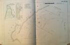 1883 NEWPORT COUNTRY CLUB RHODE ISLAND FORT ADAMS CASTLE BEACH PARK ATLAS MAP  