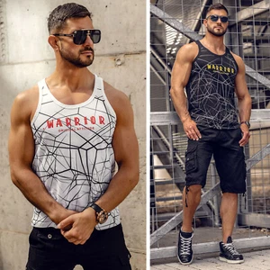 Tanktop T-Shirt Tank Top Tee Achselshirt Muskelshirt Aufdruck Herren BOLF Print - Bild 1 von 7