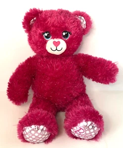 BUILD-A-BEAR Plush Barbie 16" Tall Stuffed Animal Hot Pink Shimmery - Picture 1 of 6