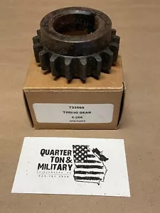 Timing Gear 733569 NOS L-6 226 Hurricane Willys Truck Wagon (S62) - Picture 1 of 3