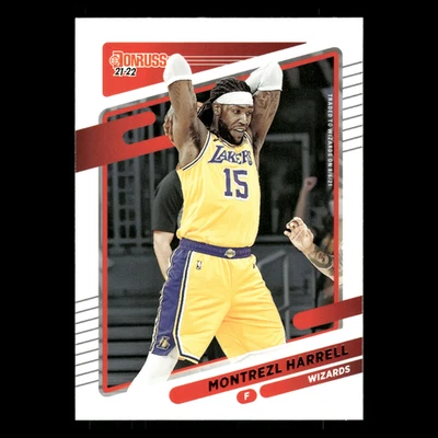 Montrezl Harrell #181 2021-22 Donruss Washington Wizards Basketball Card NBA - Image 1 of 3