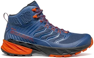 Scarpa Rush Mid GORE-TEX Walking Boots Blue Waterproof GTX Shoes Offroad Hiking - Picture 1 of 6
