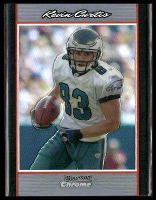 2007 Bowman Chrome #BC158 Kevin Curtis Refractors - Image 1 of 2