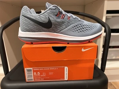 Mujer Nike Zoom Winflo 4 Gris Glaciar Obsidiana Talla 8.5 Foto 1 de 4