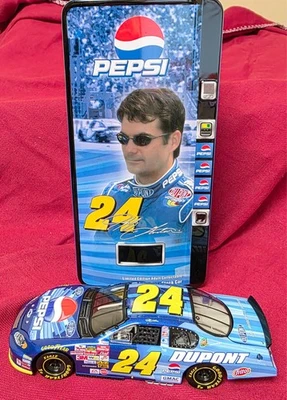 Máquina Pepsi de metal fundido Jeff Gordon em escala 1/32 - Imagem 1 de 3