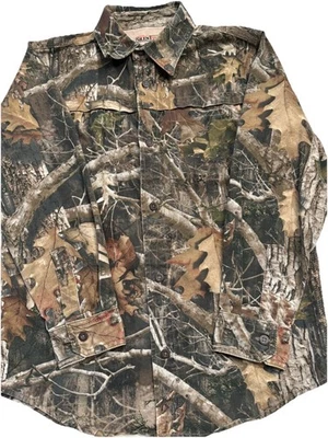 RedHead Silent Hide Shirt Boys XL True Timber Camo Heavyweight Hunting Outdoor - Image 1 of 4
