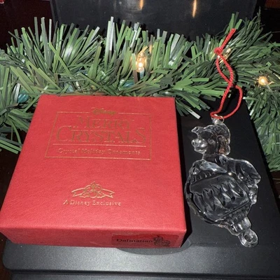 Disney Lead Crystal Dalmatian Ornament with Box EUC - Image 1 of 4