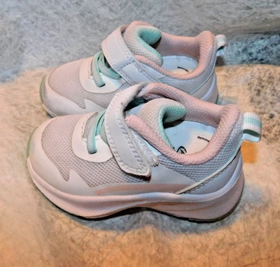 СПОРТИВНЫЕ РАБОТЫ, РАЗМЕР 4 МАЛЫШЕЙ ТЕННИСНЫЕ ТУФЛИ, SNAP-ON - Изображение 1 из 4