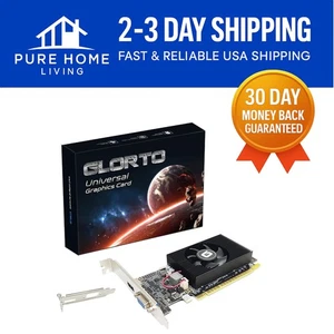 GeForce GT 610 2G Low Profile Graphics Card for HDMI/VGA PC - Win 11 Compatible - Picture 1 of 8