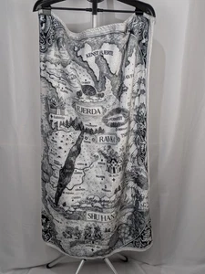 Owlcrate GrishaVerse Map Throw Blanket 40x50" Fjerda Bardugo Shadow And Bone - Picture 1 of 6