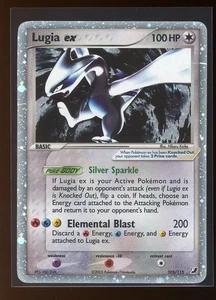 2005 Pokemon EX Unseen Forces Lugia EX Holo Foil Rare 105/115 - Picture 1 of 2