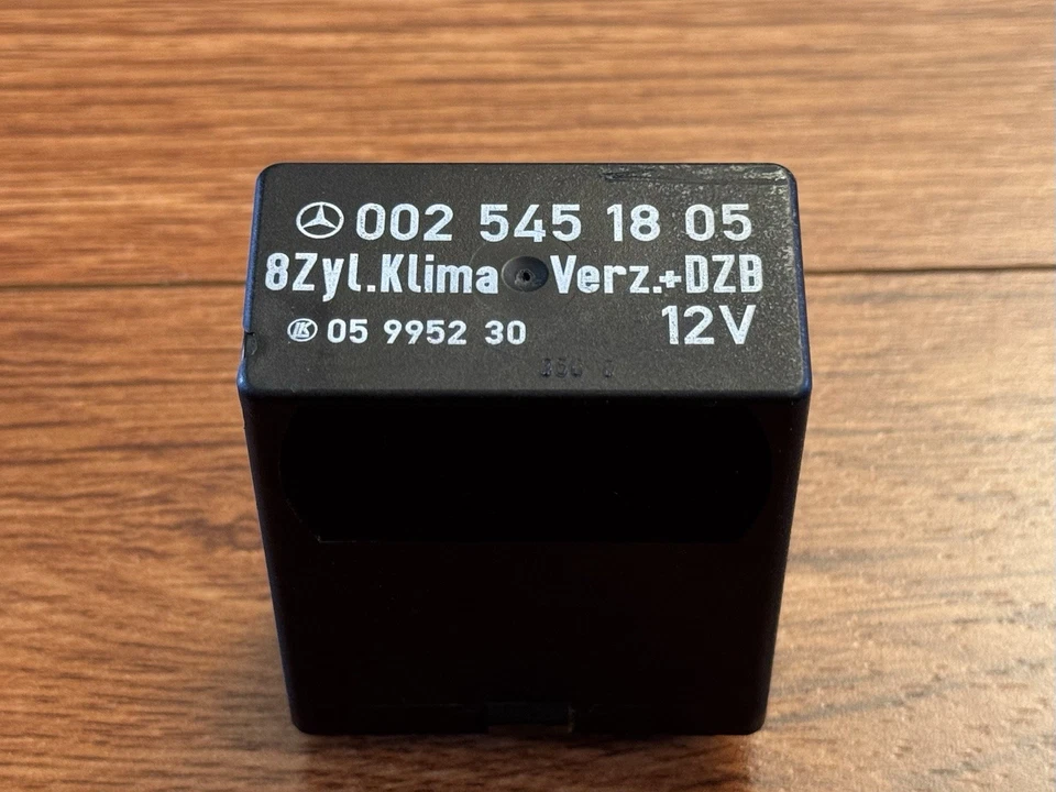 Relé compressor CA W126 C126 fabricante de equipamento original 1986-1991 Mercedes-Benz 560SEC 560SEL - Imagem 1 de 4