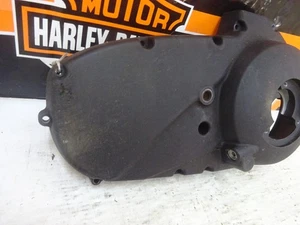 Harley EVO BUELL USED BLACK WRINKLE OEM 25529-00Y PRIMARY COVER - Picture 1 of 9